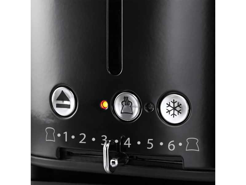 RUSSELL-HOBBS 21681-56 RETRO FEKETE KENYÉRPIRÍTÓ