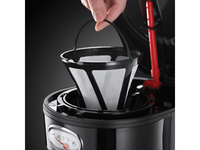 RUSSELL-HOBBS 21701-56 RETRO FEKETE Kávéfőző
