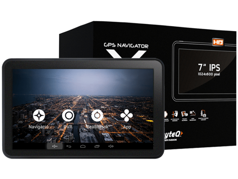 Wayteq X995MAX Navigáció (térkép szoftver nélkül)