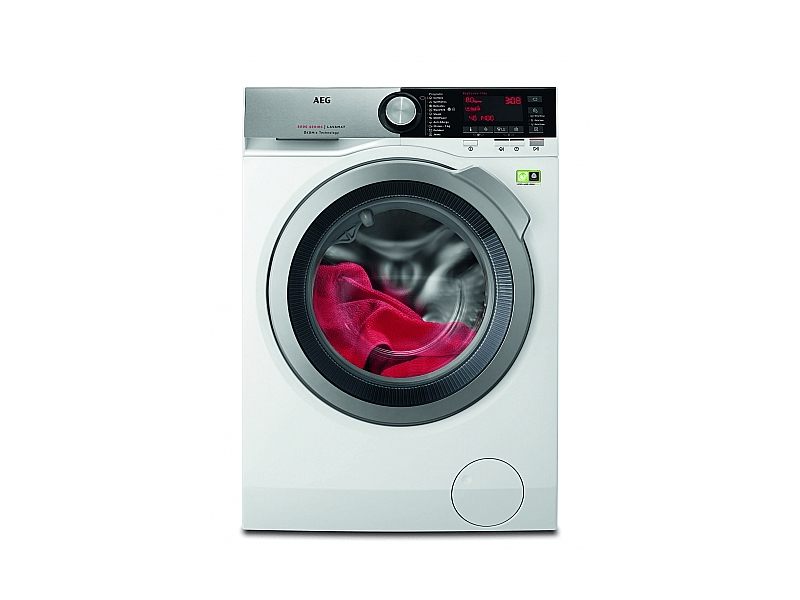 AEG L8FEC68S Ökomix elöltöltős mosógép, 8 kg, 1600 f/p, gőzfunkció