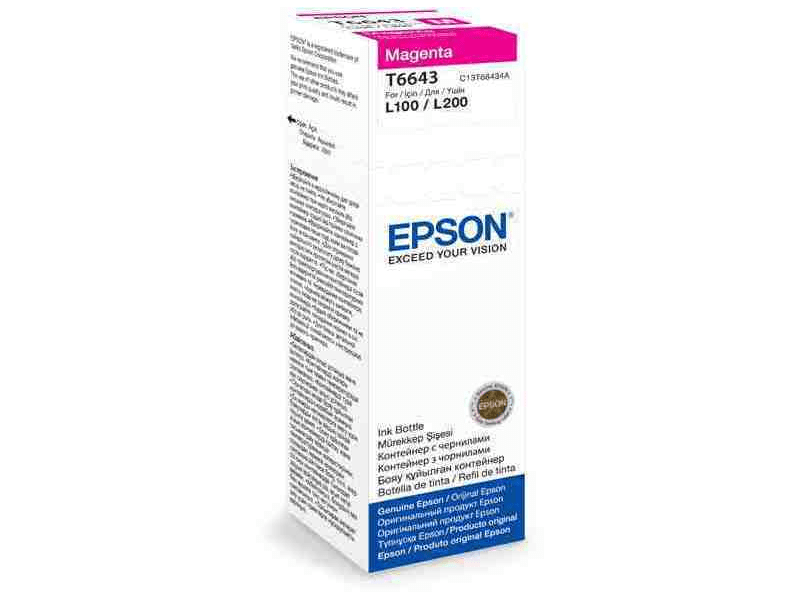 EPSON C13T66434A Tintapatron magenta