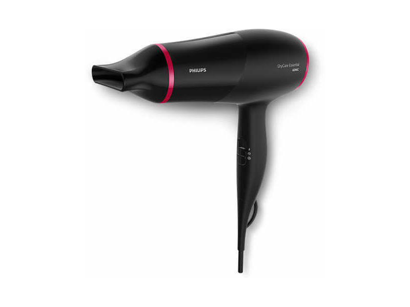 Philips BHD029/00 DryCare Essential Energiahatékony hajszárító, fekete - piros