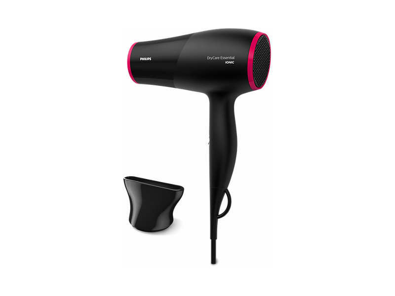 Philips BHD029/00 DryCare Essential Energiahatékony hajszárító, fekete - piros