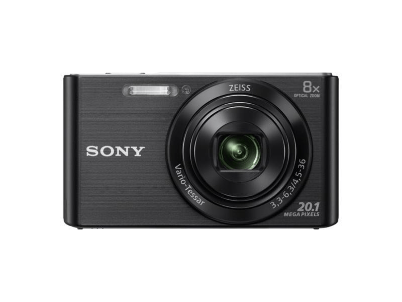 Sony Cyber-Shot DSC-W830 20,1 MPx Fényképezőgép, Fekete + 16 GB SD + Tok