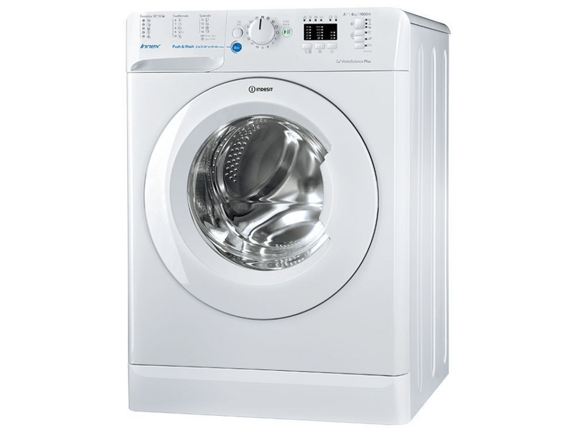 INDESIT BWSA61253WEU Keskeny elöltöltős mosógép