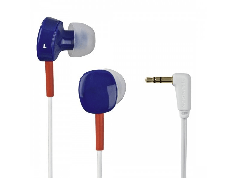 Thomson 132619 Ear 3056 Mikrofonos In-Ear Fülhallgató, Kék/Piros