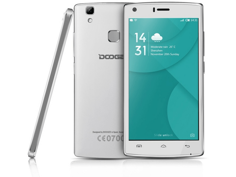 Doogee X5 Max Dual SIM 32 GB Kártyafüggetlen Mobiltelefon, Fehér