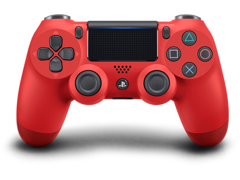Sony PlayStation 4 (PS4) Dualshock 4 v2 kontroller, Piros