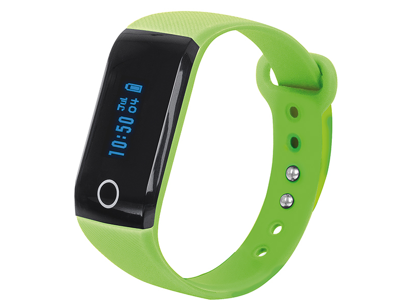 Trevi SF230 HR Adattároló Pulzusmérő OLED Okosóra, Zöld