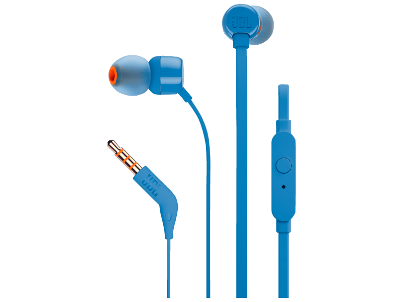 JBL T110 In-Ear Headset, Kék