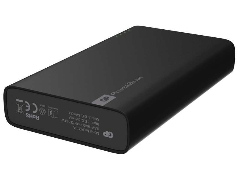 GP RC10A PowerBank 10400 mAh, Fekete