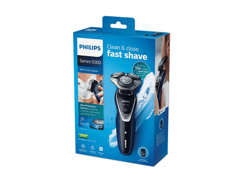 PHILIPS S5572/06 Series 5000 elektromos borotva nedves és száraz használatra
