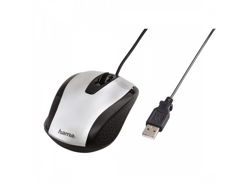Hama AM-5400 Optikai egér, Ezüst (134900)