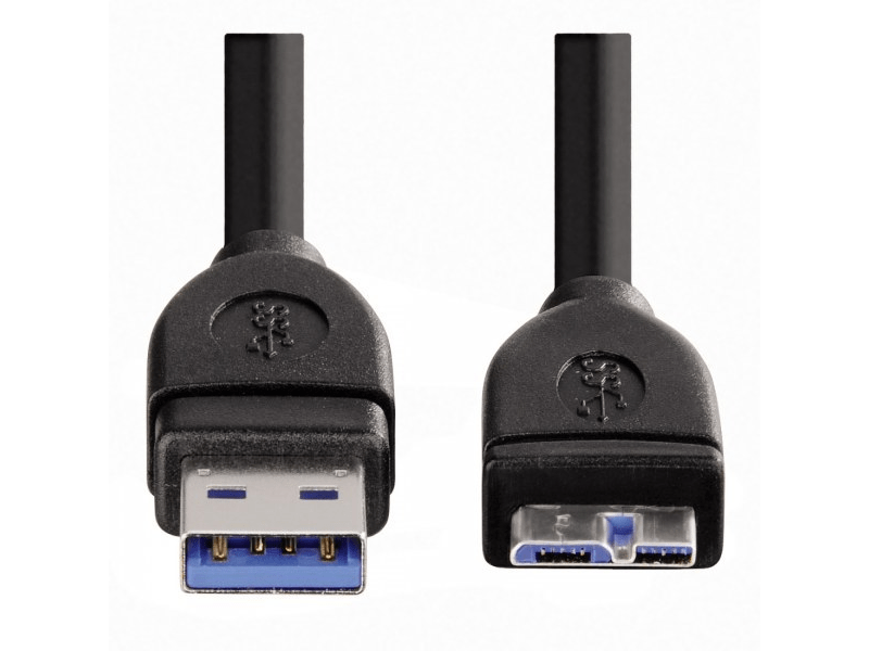 ST USB 3.0 Kábel 0,75M A - microB