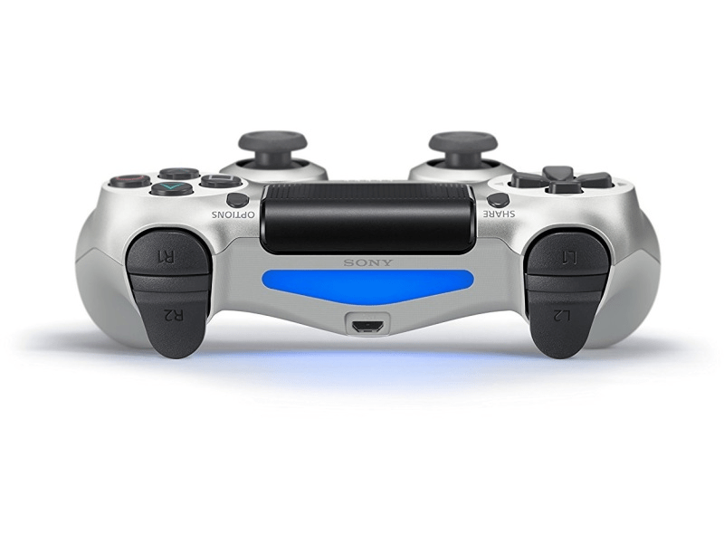 PS4 DualShock4 Vezeték nélküli Kontroller V2 (Ezüst)