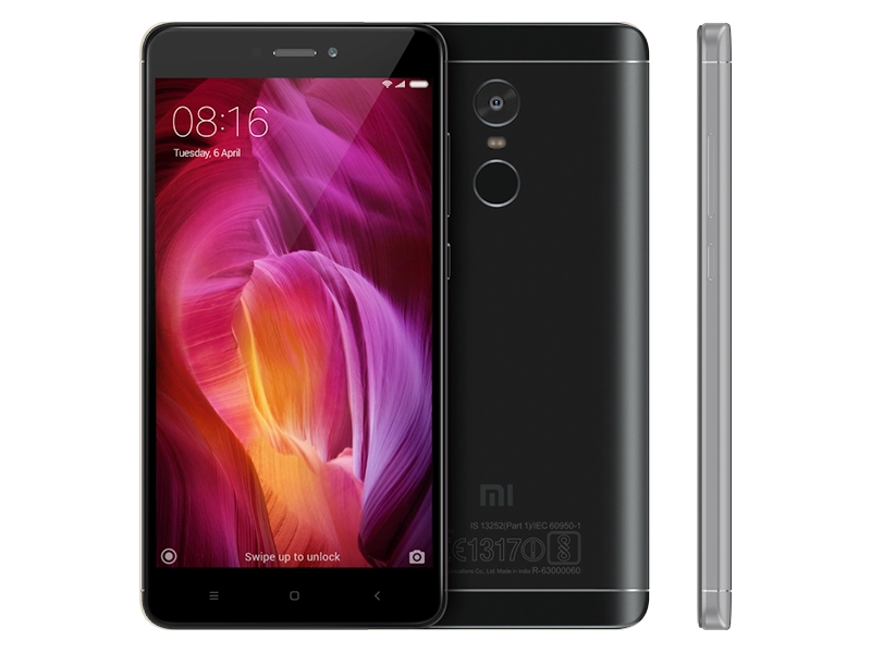 Xiaomi Redmi Note 4 Dual SIM 32 GB Kártyafüggetlen Mobiltelefon, Fekete