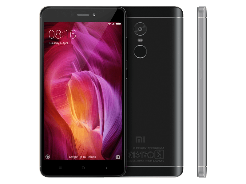 Xiaomi Redmi Note 4 Dual SIM 32 GB Kártyafüggetlen Mobiltelefon, Fekete