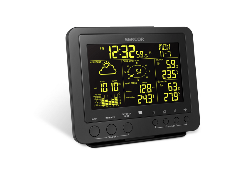 SENCOR SWS 9700 meterológiai állomás