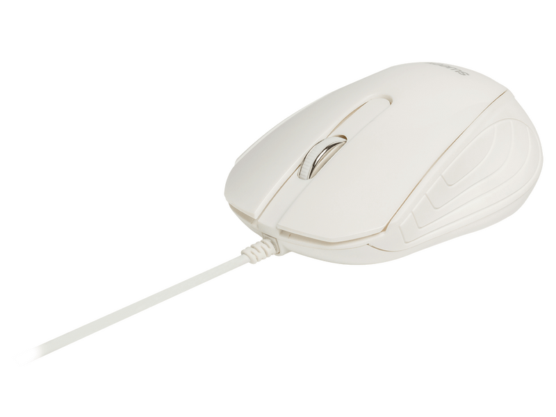 Sweex Vezetékes Egér Asztali 3 Gombos Fehér (NPMI1180-01)