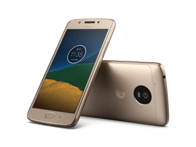 Motorola G5 Dual SIM 16 GB Kártyafüggetlen Mobiltelefon, Arany