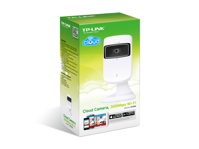 TP-Link Felhős kamera, 300Mbps Wi-Fi (NC200)