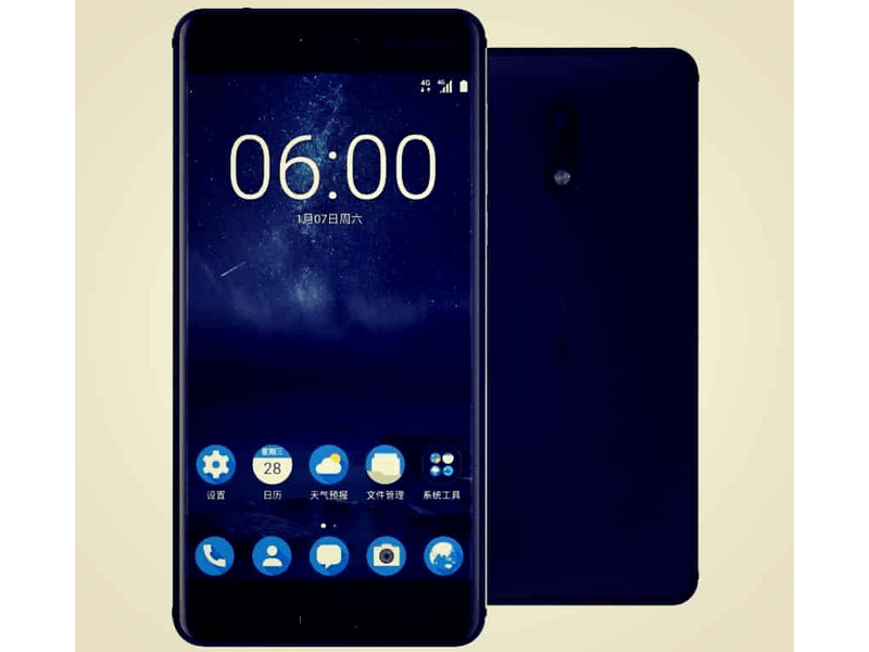 Nokia 3 Dual SIM 16 GB Kártyafüggetlen Mobiltelefon, Kék