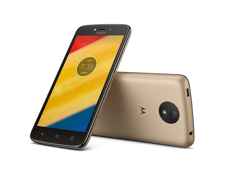 Motorola Moto C Plus Dual SIM 16 GB Kártyafüggetlen Mobiltelefon, Arany