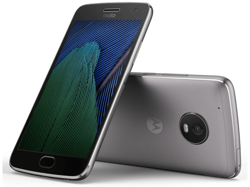 Motorola G5 Plus Dual SIM 32 GB Kártyafüggetlen Mobiltelefon, Szürke