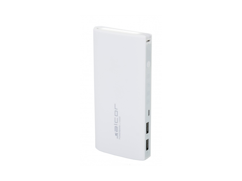 Alcor L15000 PowerBank 15000 mAh, Fehér