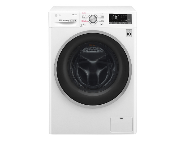 LG F4J7VY1W Elöltöltős mosógép