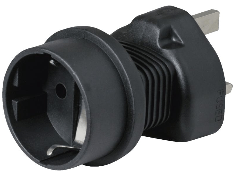 HOME AC 02/UK Utazóadapter, földelt, angol