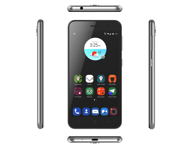 ZTE Blade A520 Dual SIM 8 GB Kártyafüggetlen Mobiltelefon, Ezüst