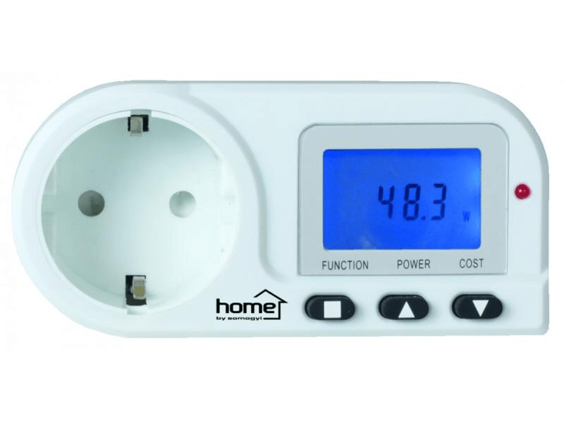 HOME EM 03 Fogyasztásmérő, memóriás