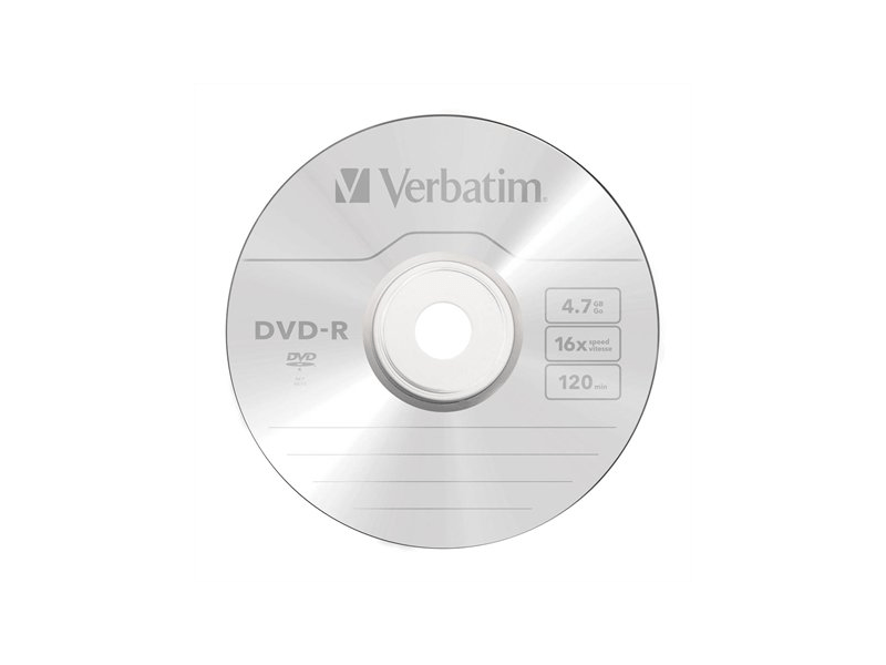Verbatim DVD-R lemez, AZO, 4,7GB, 16x, vékony tok (DVDV-16V1)