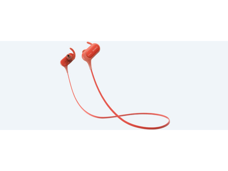 Sony XB50BS EXTRA BASS Bluetooth Sport Fülhallgató (MDRXB50BSR), Piros
