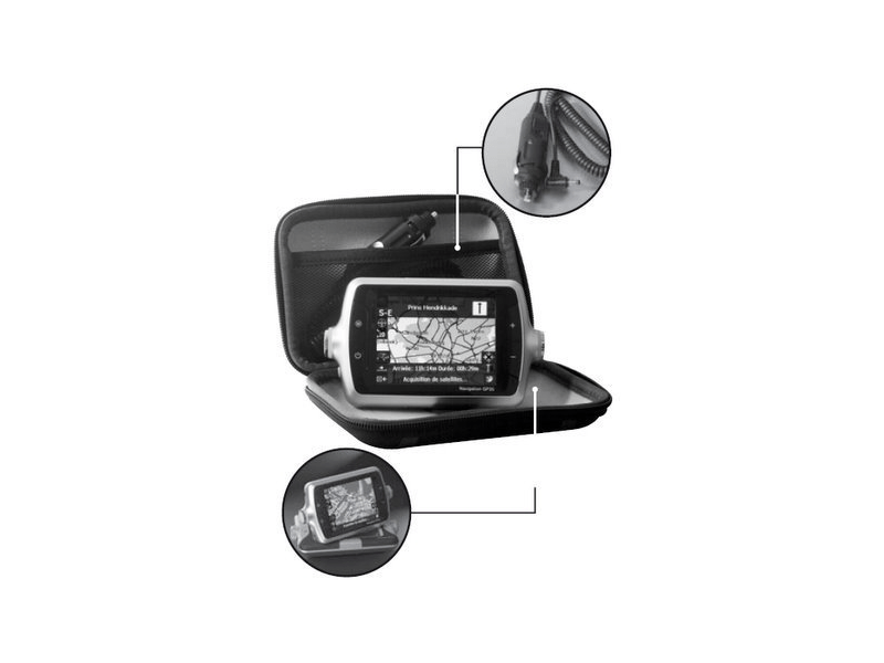 Case Logic GPS tartó, 4,3