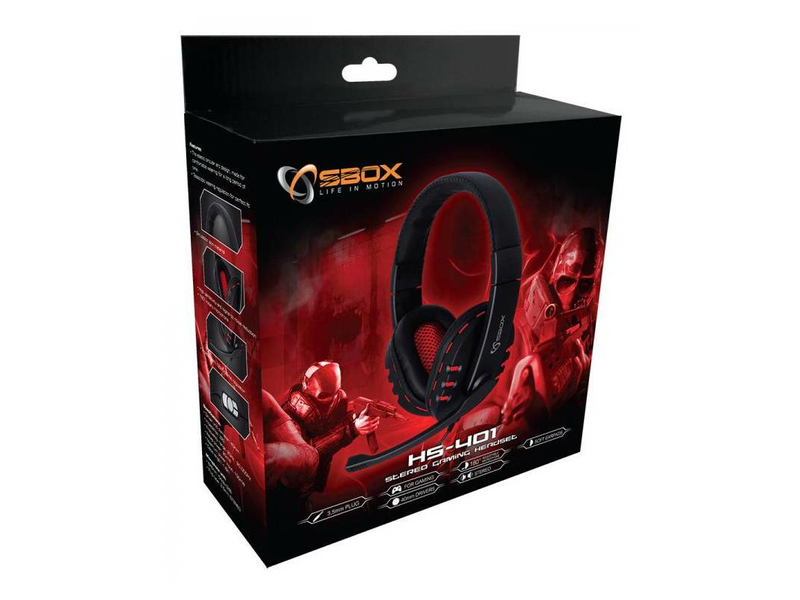 Sbox HS-401BR, Mikrofonos gamer