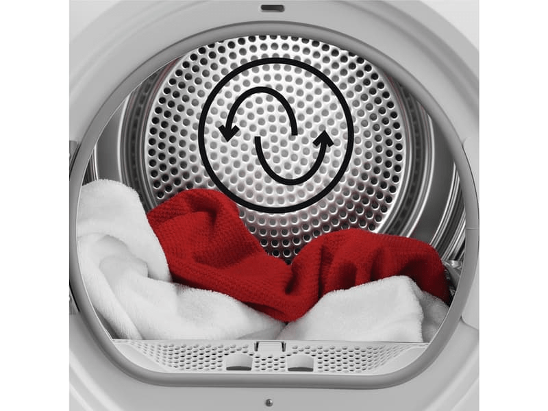 AEG T6DBG28S Kondenzációs szárítógép, 8 kg, inverter motor, LCD kijelző, B