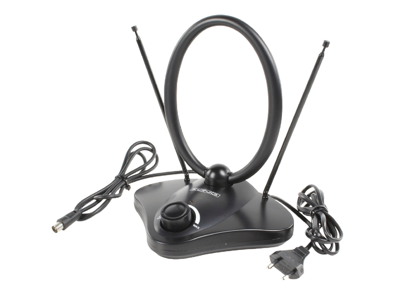 König Erősített Beltéri DVB-T/T2 - DAB+ Antenna 22 dB FM / VHF / UHF ANT 110-KN