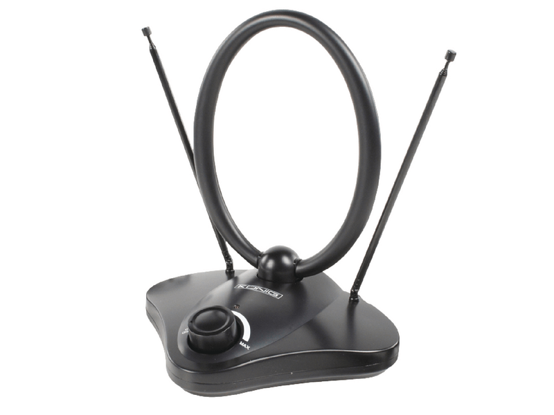 König Erősített Beltéri DVB-T/T2 - DAB+ Antenna 22 dB FM / VHF / UHF ANT 110-KN