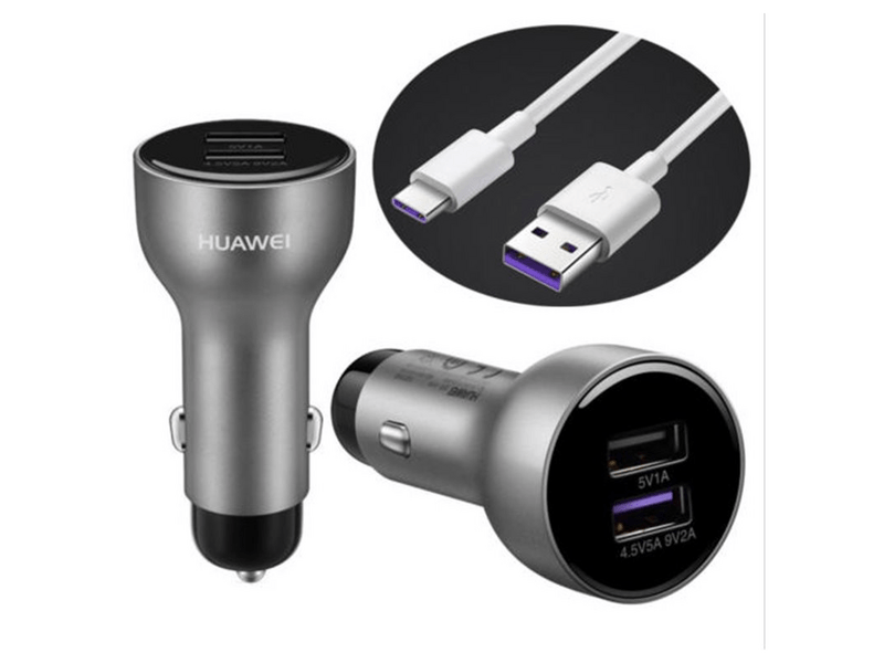 HUAWEI AP31 Dual USB AutósTöltő, Szürke