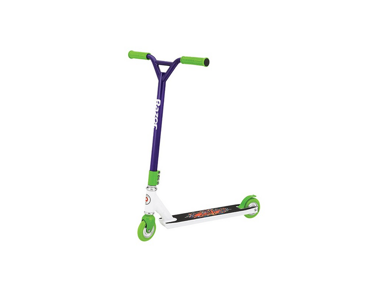 RAZOR BEAST V3 Scooter Roller, Lila-Fehér-Zöld