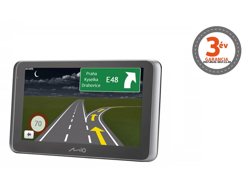 Mio Mivue DRIVE65 TR Autós Navigáció + Európa térkép