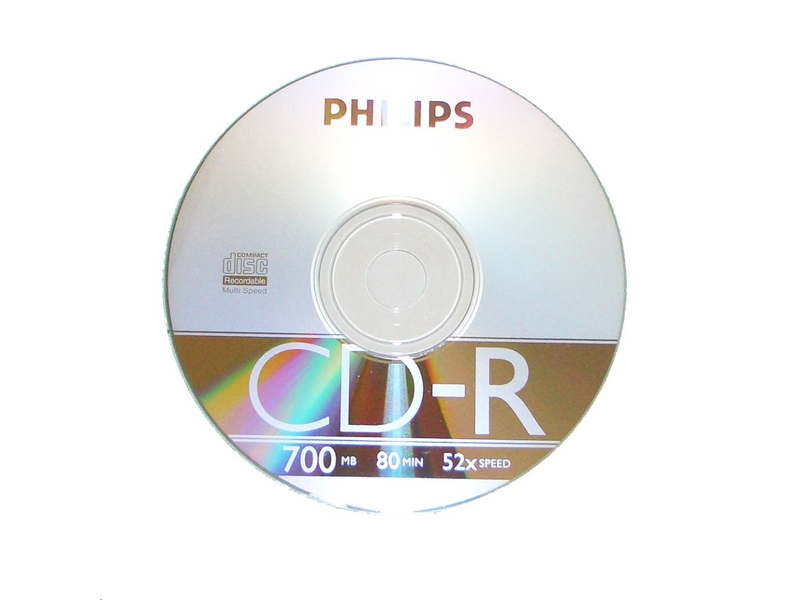 Philips írható CD papírtok