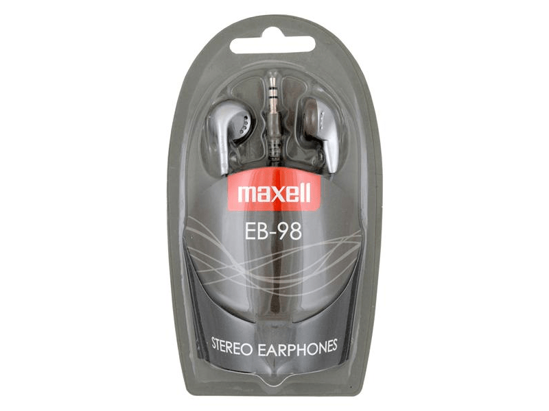 Maxell EB-98 Sztereo Fülhallgató, Ezüst