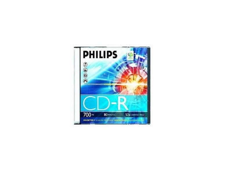 Philips írható CD slim tokban