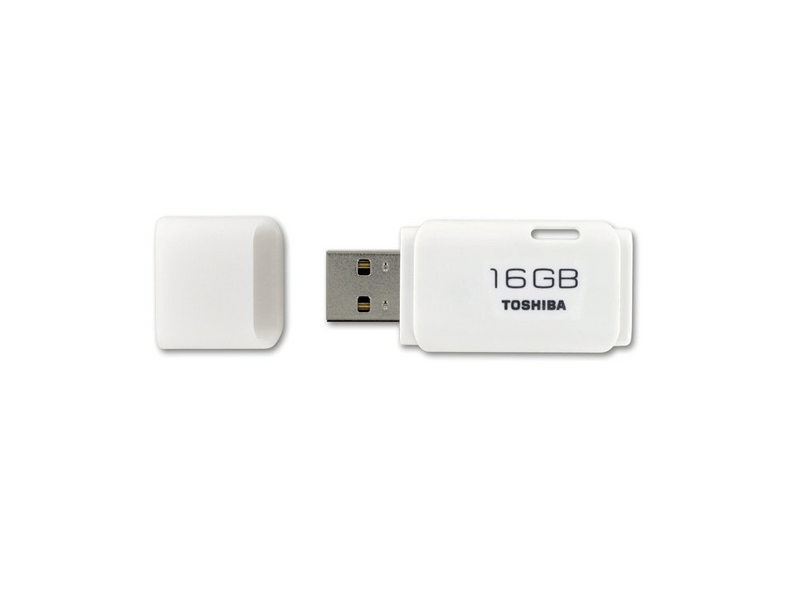 Toshiba Pendrive 16GB USB 3.0 HAYABUSA fehér (THNU16HAY)