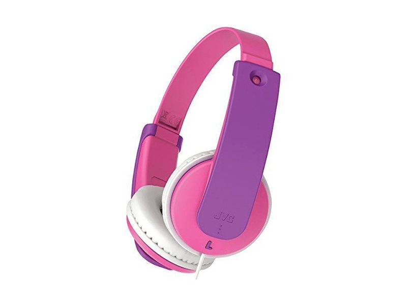 JVC HA-KD7P Gyermek fejhallgató, Lila/Rózsaszín