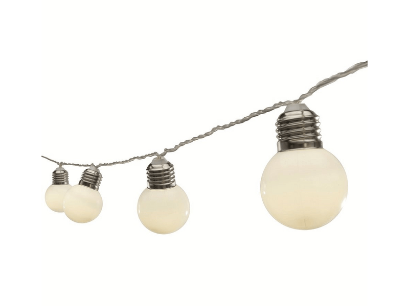 HOME LED-es izzósor, körte alakú, 9,5m, IP44, 230V LP 20/WW