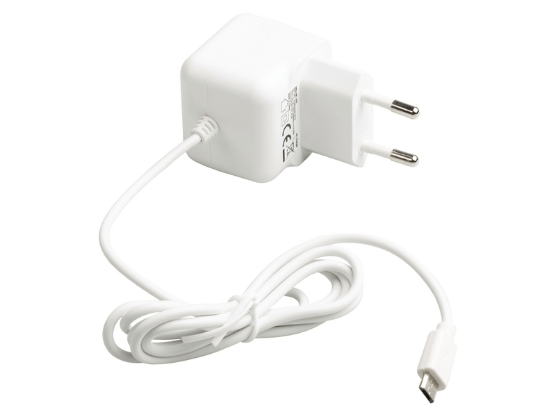 Hálózati Töltő 2.1 A Micro USB Fehér